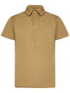 Franzese Collection Franzese Napoli Wimbledon Model Polo Shirt In Brown