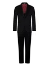 Franzese Collection Franzese Napoli James Bond Model Suit In Black