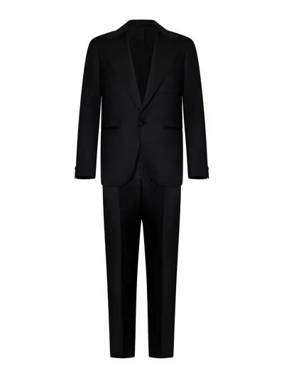 Franzese Collection Jannik Sinner Model Suit In Black