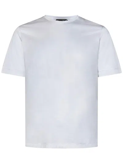 Franzese Collection White Cashmere Crewneck T-shirt