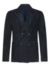 Franzese Collection Franzese Napoli Stefano De Martino Model Blazer In Blue