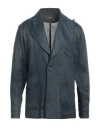 Franzese Collection Man Blazer Midnight Blue Size L Linen