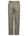 Franzese Collection Man Pants Military Green Size Xl Linen