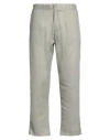 Franzese Collection Man Pants Sage Green Size Xl Linen
