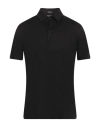 Franzese Collection Man Polo Shirt Black Size Xl Cotton