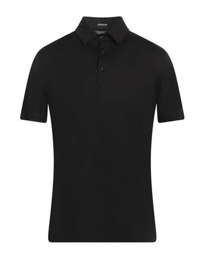 Franzese Collection Man Polo Shirt Black Size Xl Cotton