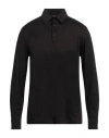 Franzese Collection Man Polo Shirt Black Size Xxl Cotton In Black