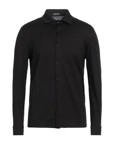 Franzese Collection Man Shirt Black Size Xl Cotton
