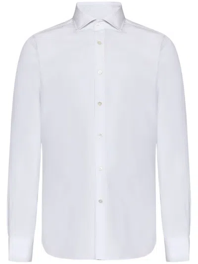 Franzese Collection Montezemolo Shirt In White