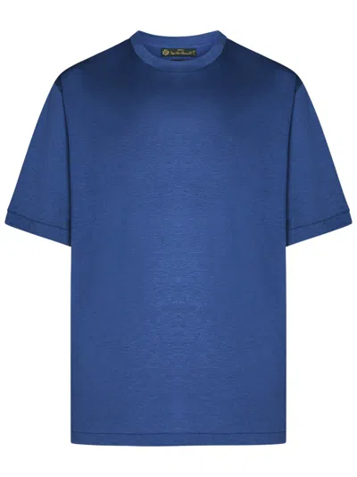 Franzese Collection Nuvola Light Blue Cotton Jersey T-shirt
