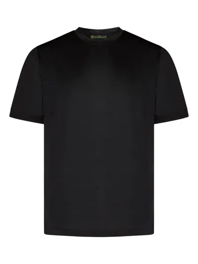 Franzese Collection Nuvola T-shirt In Schwarz