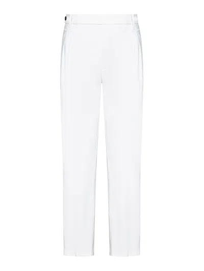 Franzese Collection Pleat Trousers In White