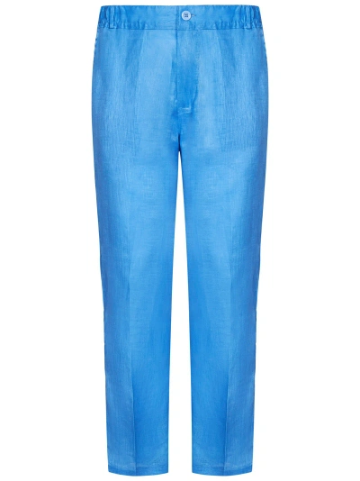 Franzese Collection Pantaloni Lapo Elkann  In Azzurro