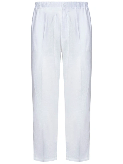 Franzese Collection Pantaloni Lapo Elkann  In Bianco