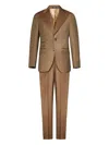 Franzese Collection Franzese Napoli Gianni Agnelli Model Suit In Brown
