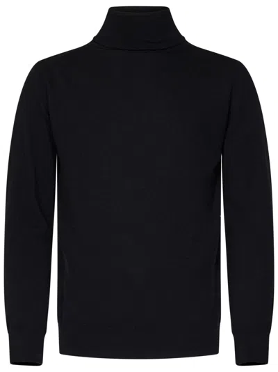 FRANZESE COLLECTION FRANZESE COLLECTION REFINED TURTLENECK SWEATER IN ZEGNA BARUFFA WOOL