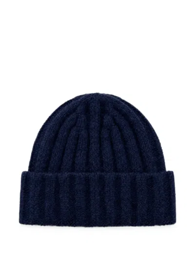Franzese Collection Rib-knit Beanie Hat In Multi