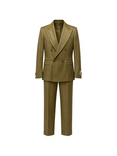 Franzese Collection Rolls Royce Two Piece Suit In Green