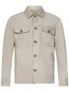 Franzese Collection Franzese Napoli Brad Pitt Model Jacket In Gray