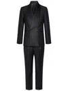 Franzese Collection Franzese Napoli Stefano De Martino Model Suit In Black