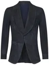 Franzese Collection Franzese Napoli Gianni Agnelli Model Blazer In Blue