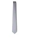 Franzese Collection Franzese Napoli Groom Smoking Model Tie In Gray