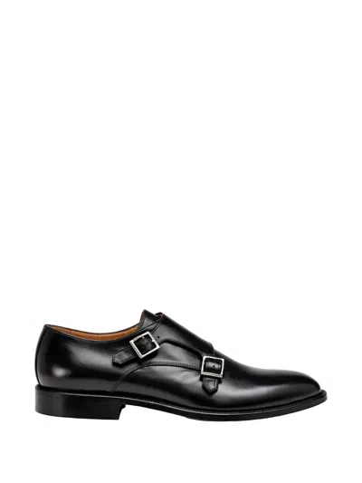 Franzese Collection Silvio Berlusconi Double-buckle Monk Shoes In Black