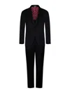 Franzese Collection Franzese Napoli James Bond Model Suit In Black