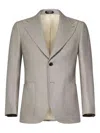 Franzese Collection Franzese Napoli Stefano De Martino Model Blazer In Grey