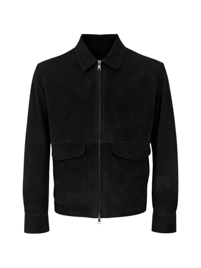Franzese Collection Stefano De Martino Bonded Jacket In Black