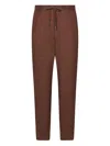 Franzese Collection Franzese Napoli Stefano De Martino Model Trousers In Brown