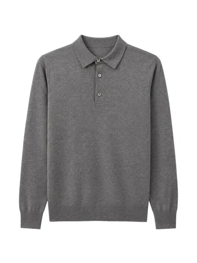 Franzese Collection Stefano De Martino Polo Shirt In Gray