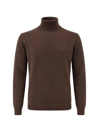 Franzese Collection Stefano De Martino Sweater In Brown