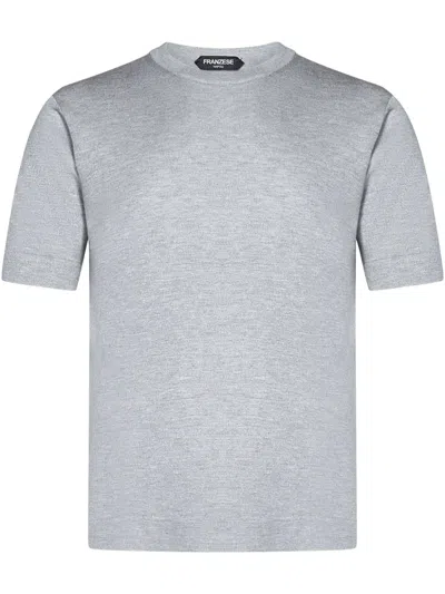 Franzese Collection Stefano De Martino T-shirt In Grey