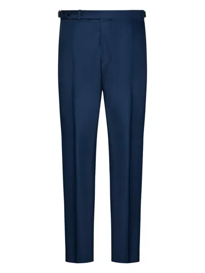 Franzese Collection Stefano De Martino Trousers In Blau