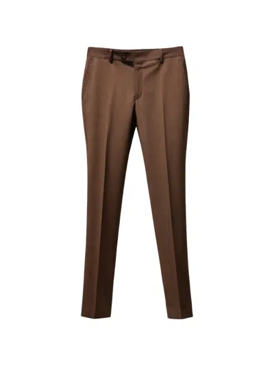 Franzese Collection Stefano De Martino Trousers In Brown