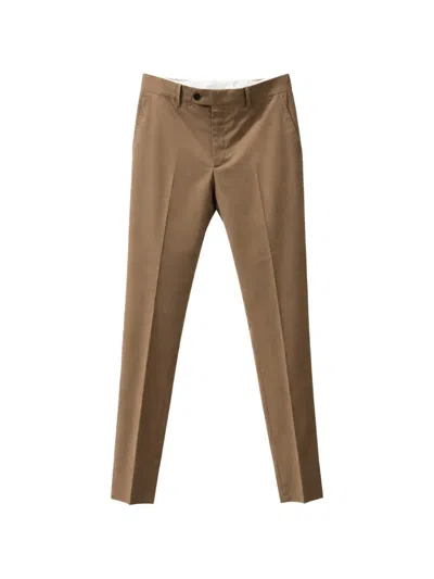 Franzese Collection Stefano De Martino Trousers In Brown