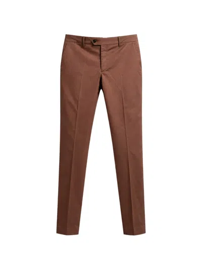 Franzese Collection Stefano De Martino Trousers In Brown