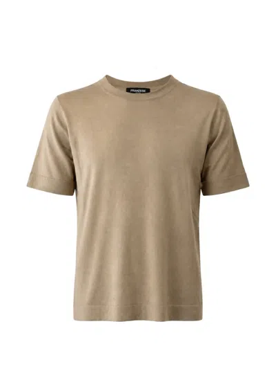 Franzese Collection Stefano De Martino T-shirt In Neutral