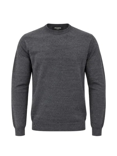 Franzese Collection Stefano De Martino Wool Sweater In Gray