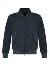 Franzese Collection Franzese Napoli Bugatti Model Jacket In Blue