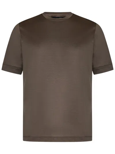 Franzese Collection T-shirt In Brown