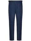 Franzese Collection Franzese Napoli Stefano De Martino Model Trousers In Blue