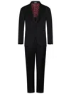 Franzese Collection Franzese Napoli James Bond Model Suit In Black