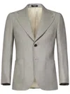 Franzese Collection Franzese Napoli Stefano De Martino Model Blazer In Gray