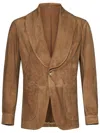 Franzese Collection Franzese Napoli Donald Trump Model Jacket In Brown