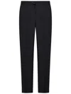 Franzese Collection Tailored Trousers In Black