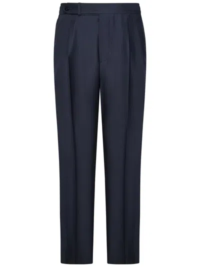 Franzese Collection Trousers In Blue