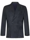 Franzese Collection Franzese Napoli Stefano De Martino Model Blazer In Blue