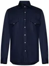 Franzese Collection Franzese Napoli Gianni Agnelli Model Shirt In Blue